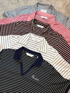 NEW Lot of (5) NWT CHICK FIL A Polo Shirts Uniform Oobe Hydrovent Small